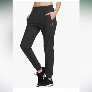 Baleaf Black Track Pants for Women